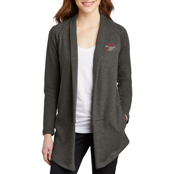 Port Authority Ladies Interlock Cardigan  - Embroidered Logo Thumbnail