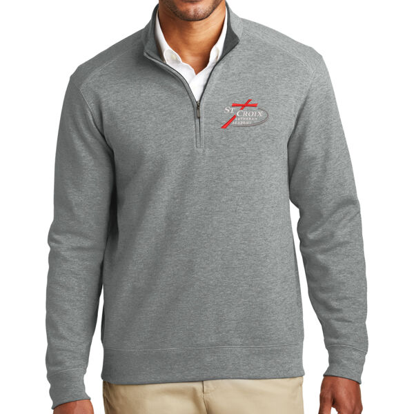 Port Authority Interlock 1/4-Zip - Embroidered Logo Thumbnail