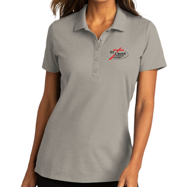 Port Authority Ladies SuperPro React Polo - Embroidered Logo Thumbnail