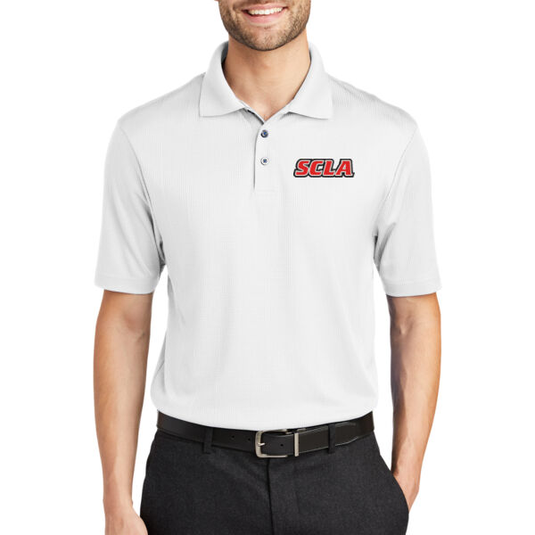 Port Authority Performance Fine Jacquard Polo - Embroidered Logo Thumbnail