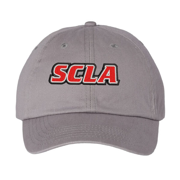 Valucap - Adult Bio-Washed Classic Dad's Cap - Embroidered Logo Thumbnail