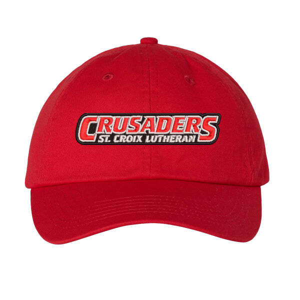 Valucap - Adult Bio-Washed Classic Dad's Cap - Embroidered Logo Thumbnail