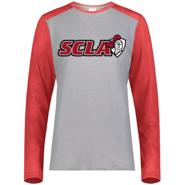 Augusta Sportswear Ladies Gameday Vintage Long Sleeve Tee - Printed Logo Thumbnail