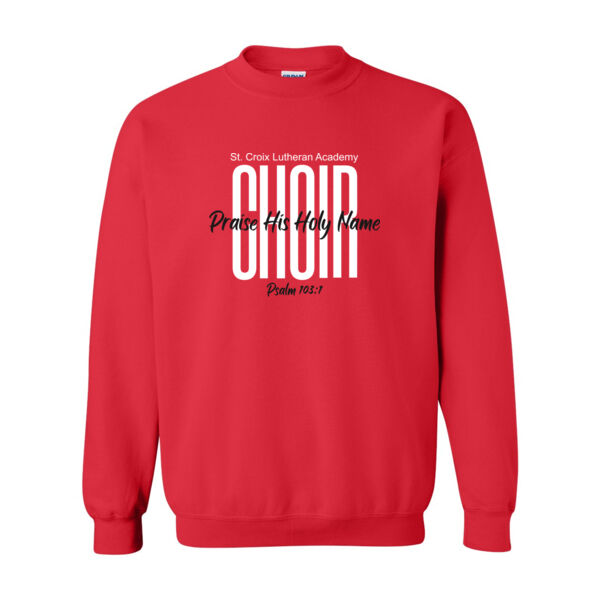 Heavy Blend™ Crewneck Sweatshirt - Printed Logo Thumbnail