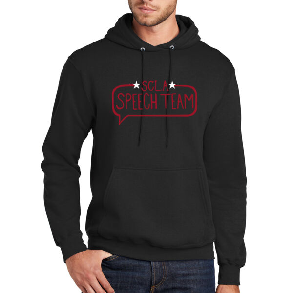 Port & Company® Core Fleece Pullover Hooded Sweatshirt - Printed Logo Thumbnail