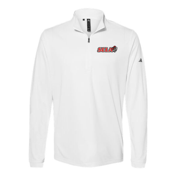 Adidas - Lightweight Quarter-Zip Pullover - Embroidered Logo Thumbnail