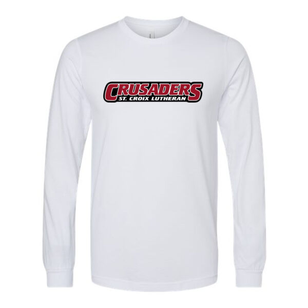 BELLA + CANVAS - Heather CVC Long Sleeve Tee - Printed Logo Thumbnail