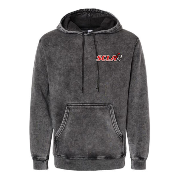 Independent Trading Co. - Midweight Mineral Wash Hooded Sweatshirt - Embroidered Logo Thumbnail