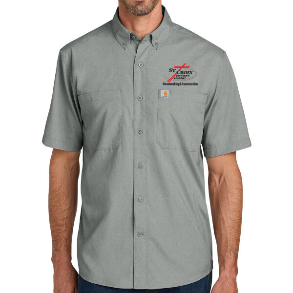Carhartt Force Sun Defender Short Sleeve Shirt - Embroidered Logo Thumbnail