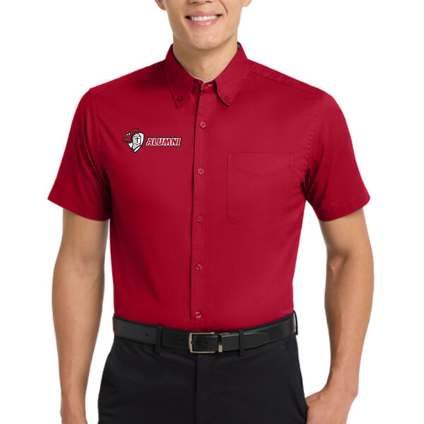 Port Authority® Short Sleeve Easy Care Shirt - Embroidered Logo Thumbnail