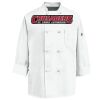 Eight Knot Button Chef Coat with Thermometer Pocket Thumbnail