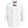 Eight Knot Button Chef Coat with Thermometer Pocket Thumbnail