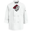 Eight Knot Button Chef Coat with Thermometer Pocket Thumbnail