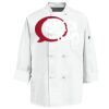 Eight Knot Button Chef Coat with Thermometer Pocket Thumbnail