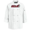 Eight Knot Button Chef Coat with Thermometer Pocket Thumbnail
