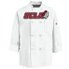 Eight Knot Button Chef Coat with Thermometer Pocket Thumbnail