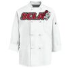 Eight Knot Button Chef Coat with Thermometer Pocket Thumbnail