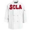 Eight Knot Button Chef Coat with Thermometer Pocket Thumbnail