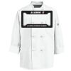 Eight Knot Button Chef Coat with Thermometer Pocket Thumbnail