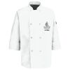 Eight Pearl Button Chef Coat with Thermometer Pocket Thumbnail