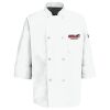 Eight Pearl Button Chef Coat with Thermometer Pocket Thumbnail