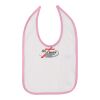 Infant Contrast Trim Premium Jersey Bib Thumbnail
