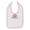 Infant Contrast Trim Premium Jersey Bib Thumbnail