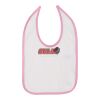 Infant Contrast Trim Premium Jersey Bib Thumbnail