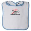 Infant Contrast Trim Terry Bib Thumbnail