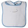 Infant Contrast Trim Terry Bib Thumbnail