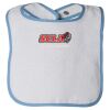 Infant Contrast Trim Terry Bib Thumbnail