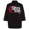 Ten Pearl Button Black Chef Coat Thumbnail
