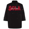 Ten Pearl Button Black Chef Coat Thumbnail