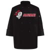 Ten Pearl Button Black Chef Coat Thumbnail